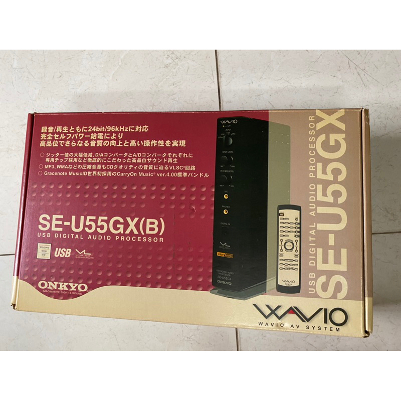 Onkyo U55GX DAC giải mã nhạc số điện áp 100v Made in Japan