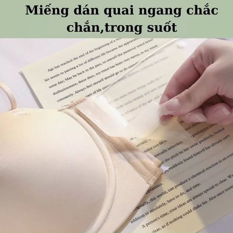 Áo lót su cúp ngực, không dây,  chống tụt nâng đẩy tôn vòng 1.