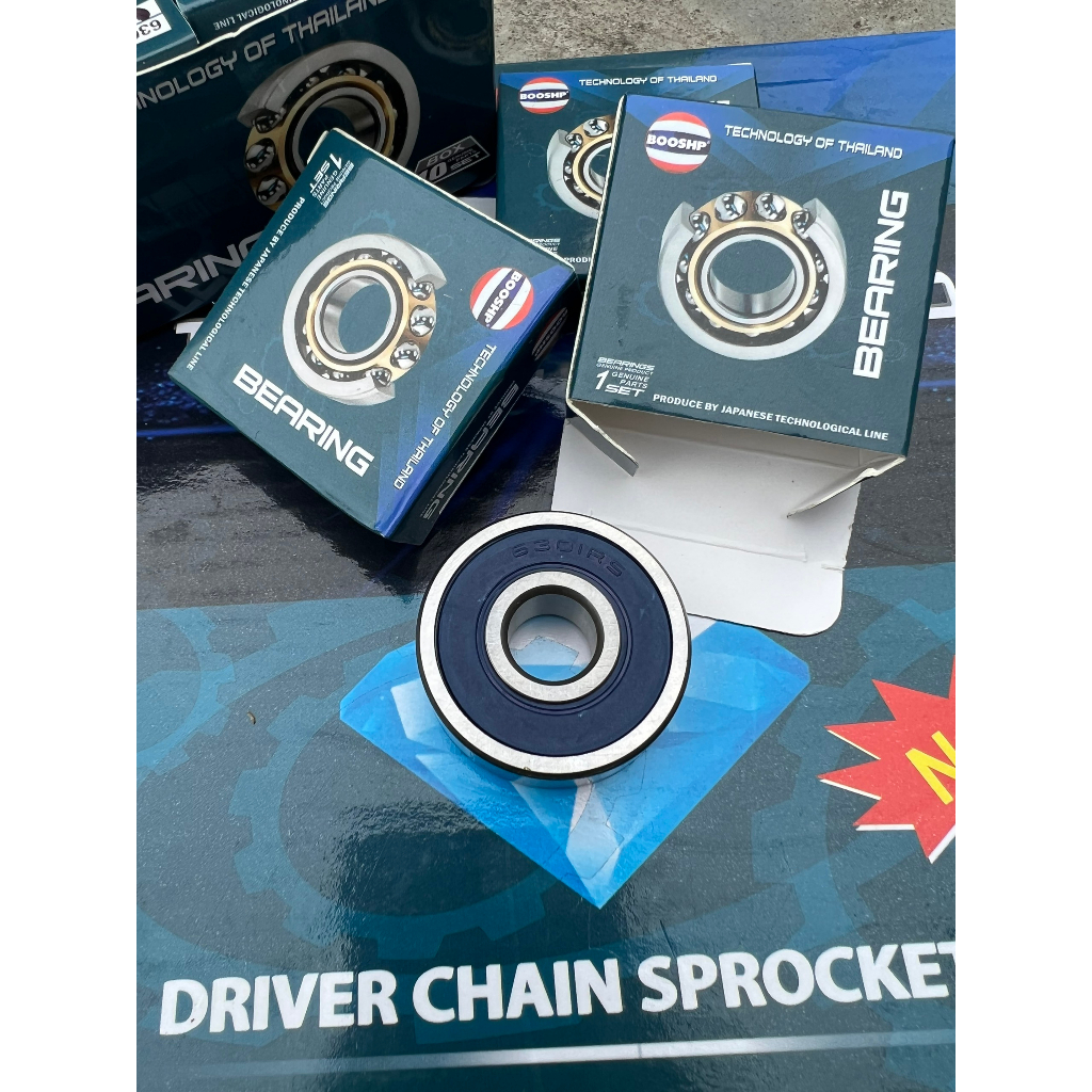 10 Vòng bi bạc đạn 6201, 6203, 6300, 6004, 6301,6200 BOSSH - hàng chính hãng.