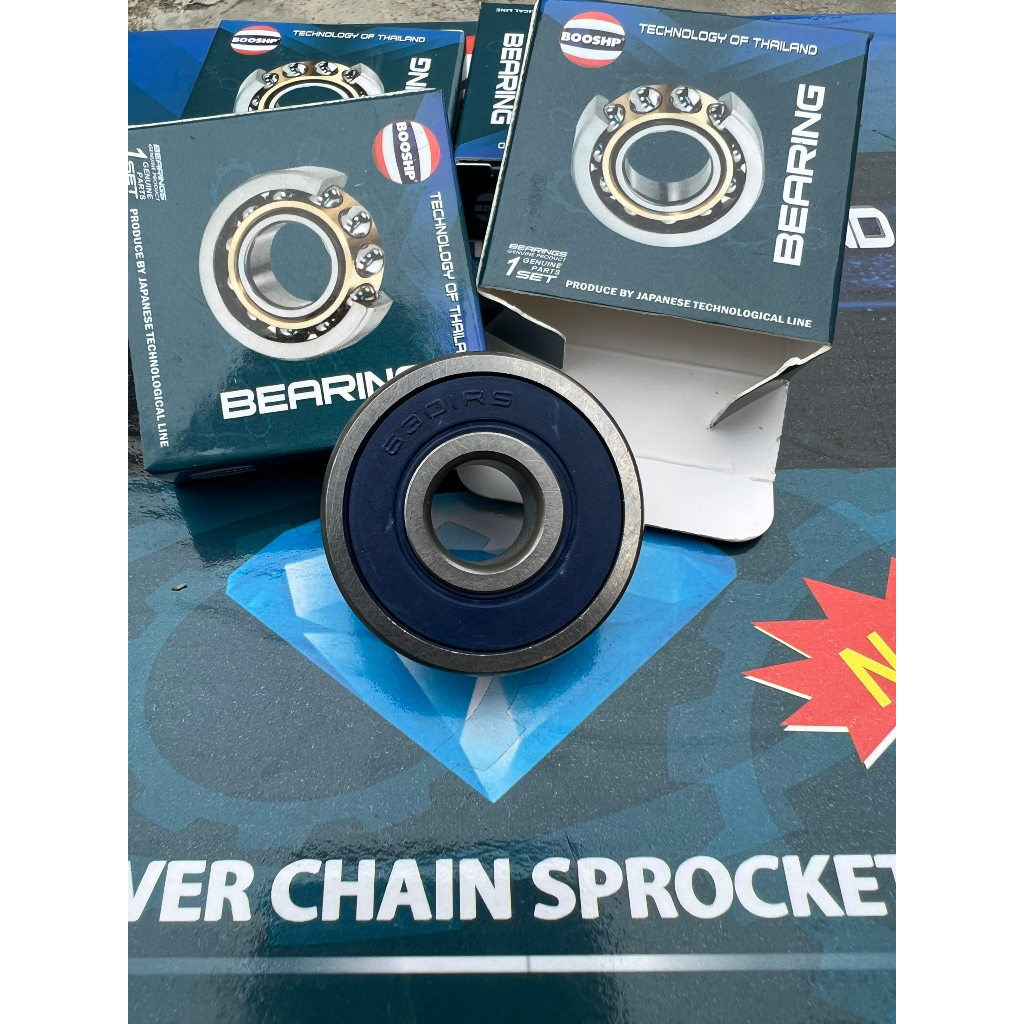 10 Vòng bi bạc đạn 6201, 6203, 6300, 6004, 6301,6200 BOSSH - hàng chính hãng.