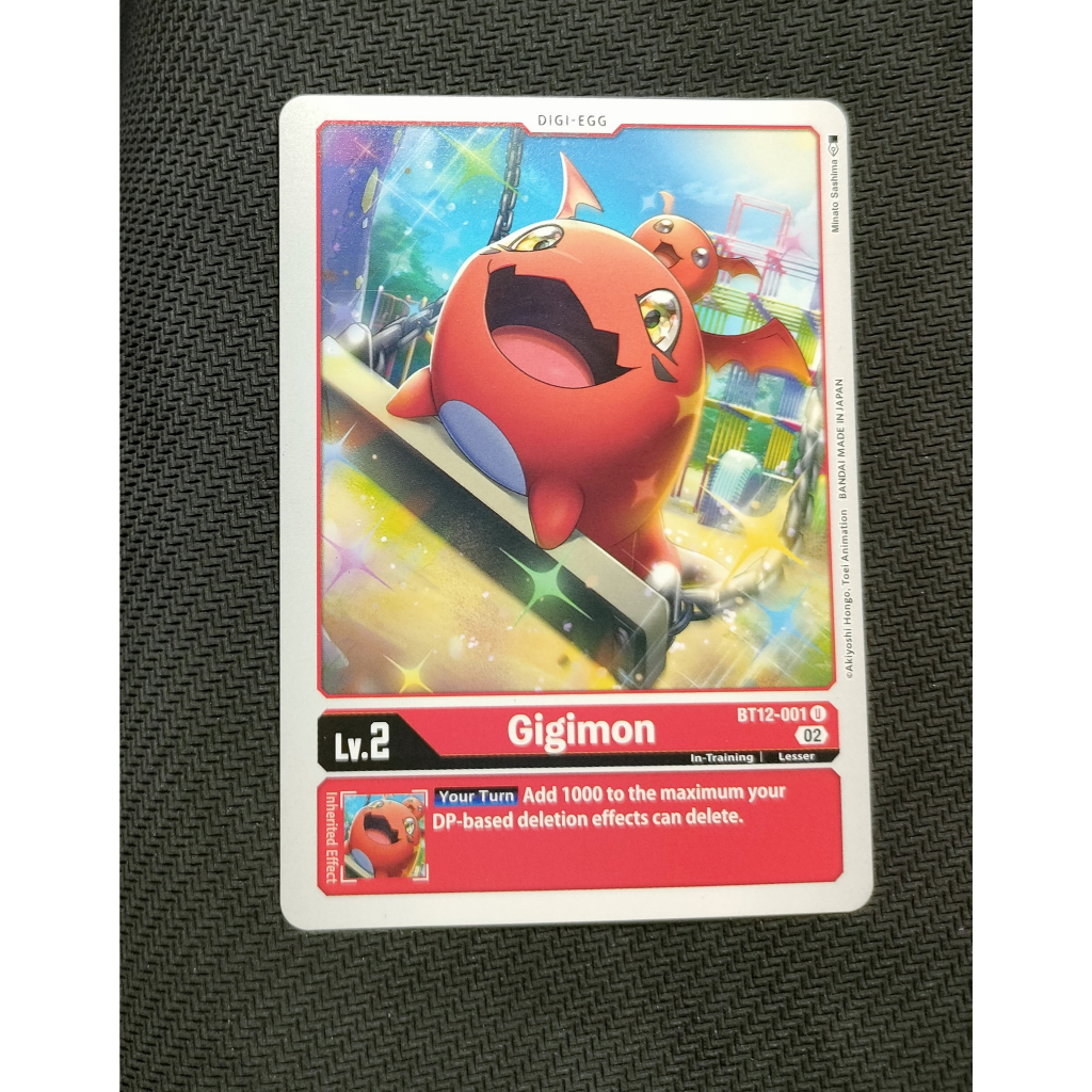 [DIGIMON] Gigimon - BT12-001