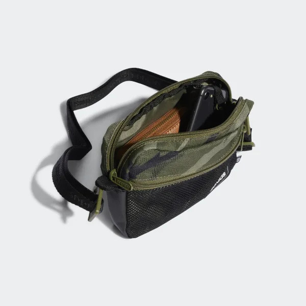 Túi Đeo Chéo Đa Năng adidas Green Classics Organizer Bag HC4779 Màu Xanh Rêu | PiuPiu Authentic