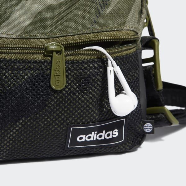 Túi Đeo Chéo Đa Năng adidas Green Classics Organizer Bag HC4779 Màu Xanh Rêu | PiuPiu Authentic
