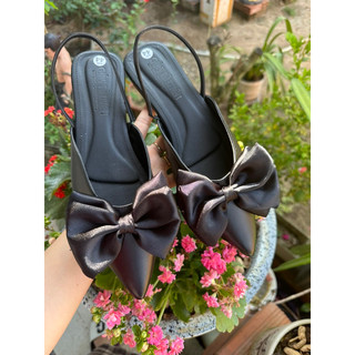 Sục sandal nơ lụa tần size 35-44