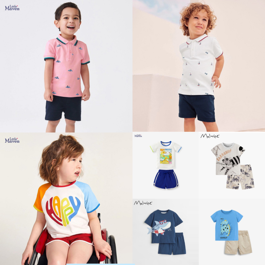 Bst bộ đồ bé trai Little Maven thời rang trẻ em từ 2-7 tuổi