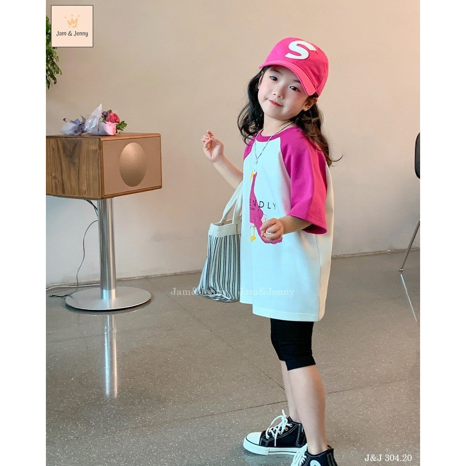 Bộ Melisa ralgan hồng cho bé gái