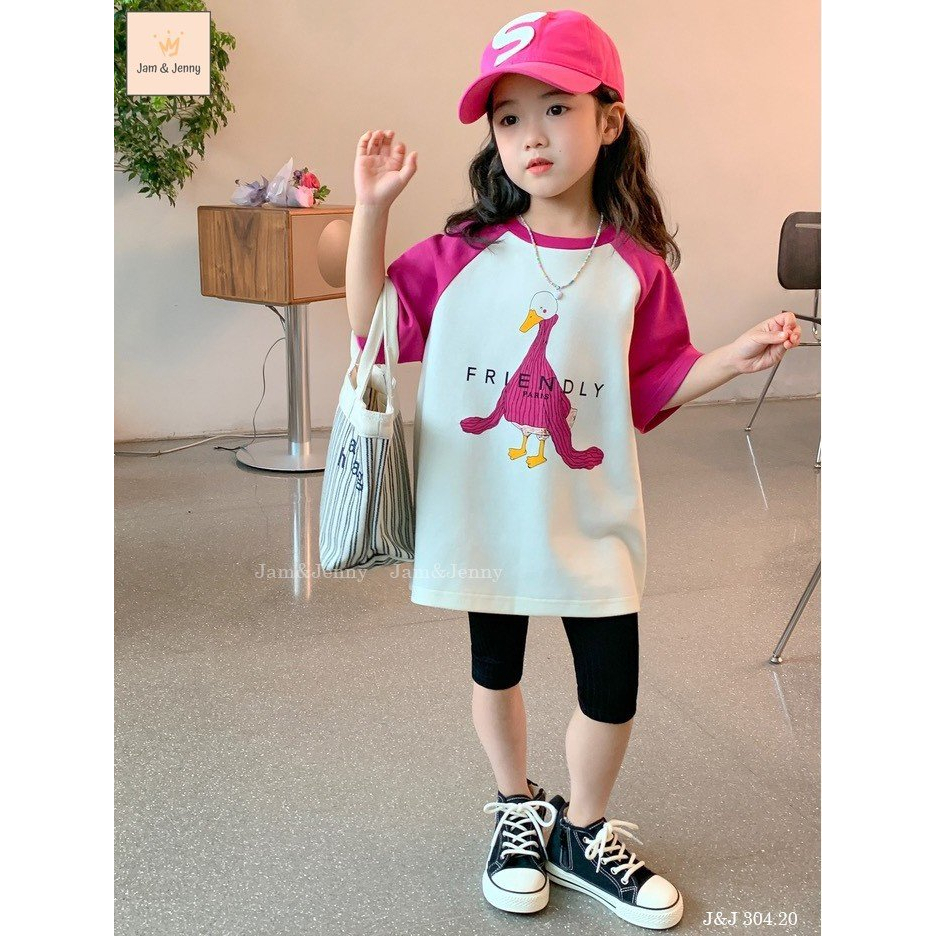 Bộ Melisa ralgan hồng cho bé gái