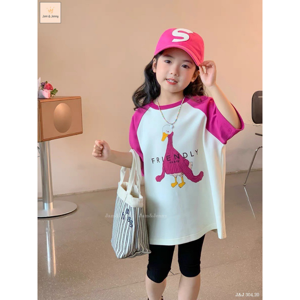 Bộ Melisa ralgan hồng cho bé gái