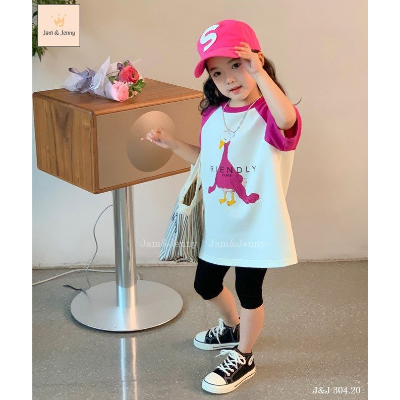 Bộ Melisa ralgan hồng cho bé gái