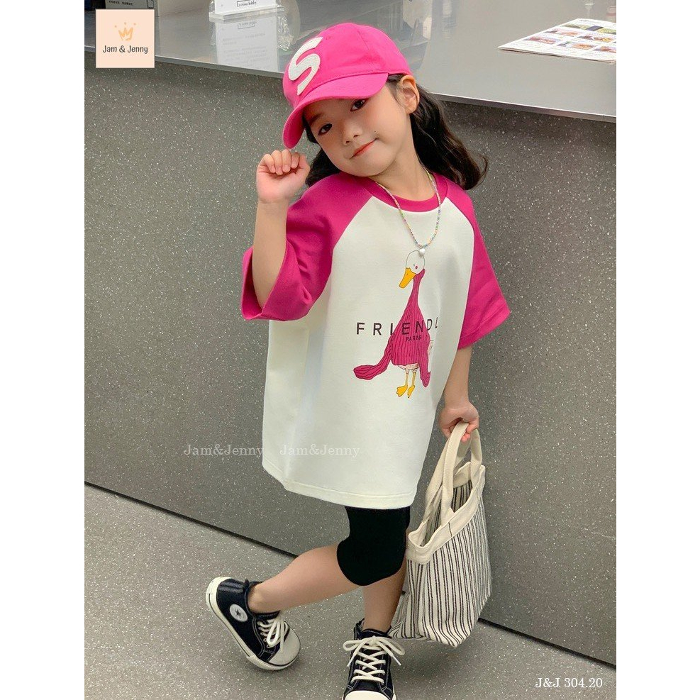 Bộ Melisa ralgan hồng cho bé gái