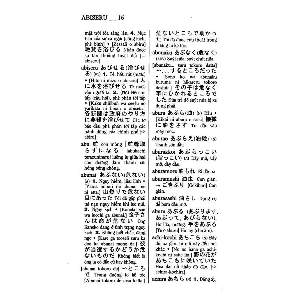 Sách Từ điển Nhật Việt - Việt Nhật – Tái Bản 2023
