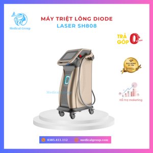 Máy Triệt Lông Diode Laser SH808_Máy Triệt Lông Spa