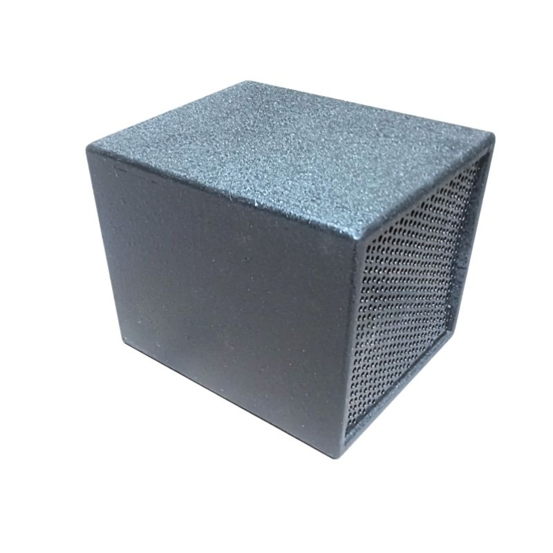 Vỏ lắp loa bass 16cm, sơn sần, lưới thép