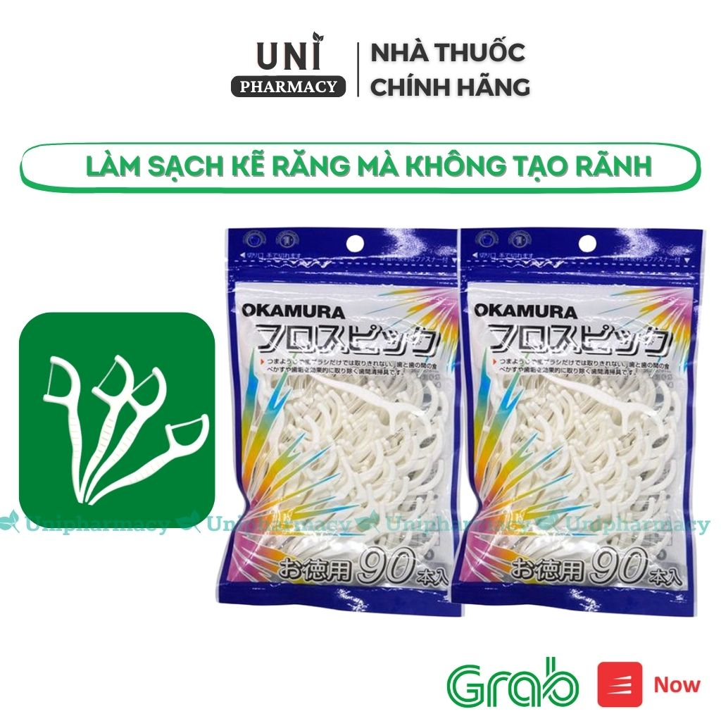 TĂM CHỈ NHA KHOA Okamura - Tăm kẽ nha khoa Nhật Bản Chính hãng