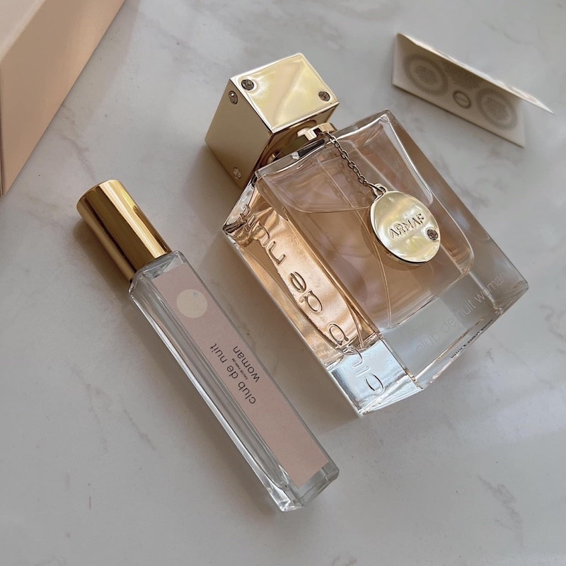 Nước hoa nam nữ Club De Nuit chai mini size 10ml