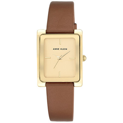 Đồng hồ nữ ANNE KLEIN dây da nâu Tây model AK/2706CHHY