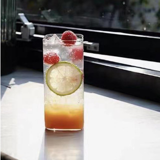 Ly thủy tinh vuông 400ml ~ 500ml (Thủy tinh chịu nhiệt Borosilicat)