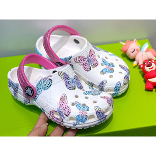 Dép crocs trẻ em hình bướm