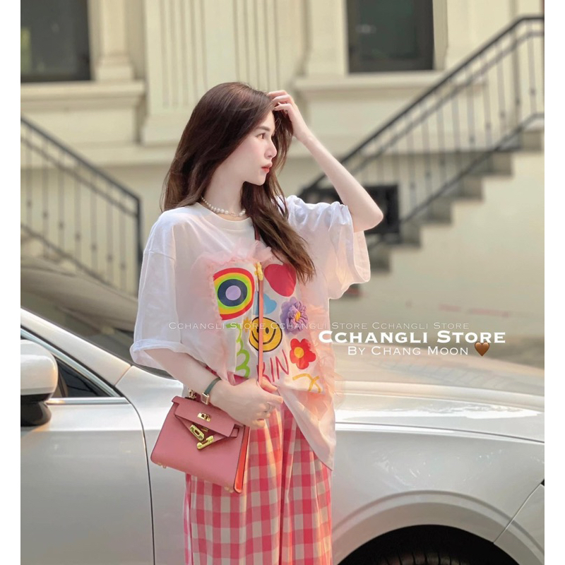 [ 𝐅𝐑𝐄𝐄 𝐒𝐇𝐈𝐏 ] Set bộ hoa bèo mix quần kẻ xuông  Vải loại 1 , áo cottong khô 100% , hình ít sắc nét  Vải quân kẻ thô mềm