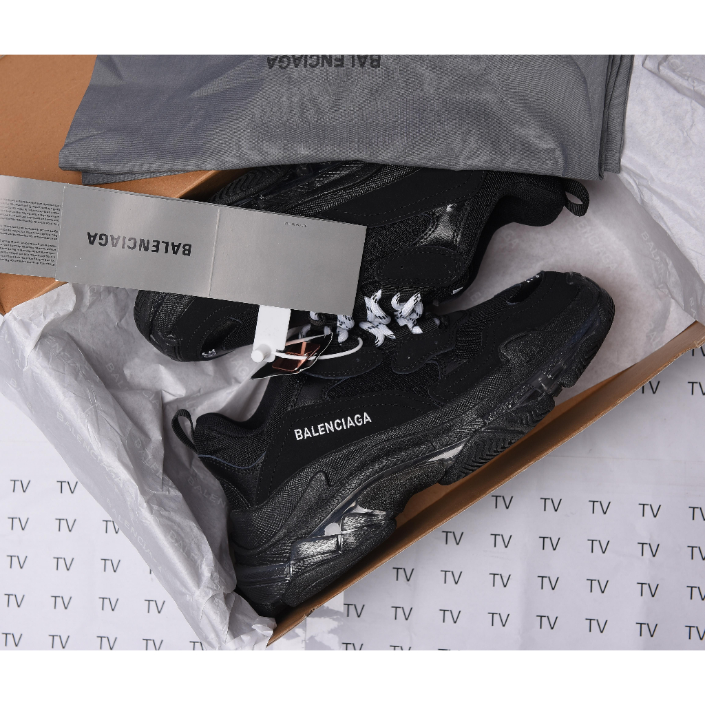 GIÀY THỂ THAO NAM NỮ SNEAKER BA LEN CIAGA TRIP S BẢN ĐẾ KHÍ HOTTREND
