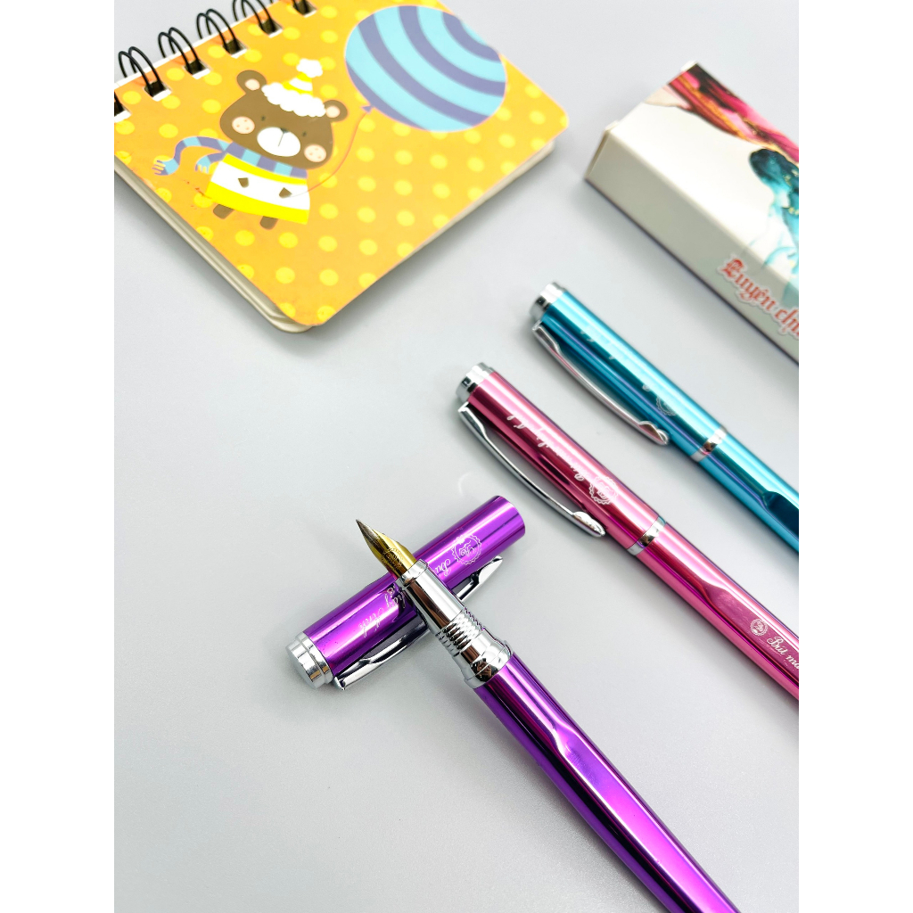 Bút luyện chữ đẹp - Bút mài thầy Ánh 038 Ngòi thanh đậm