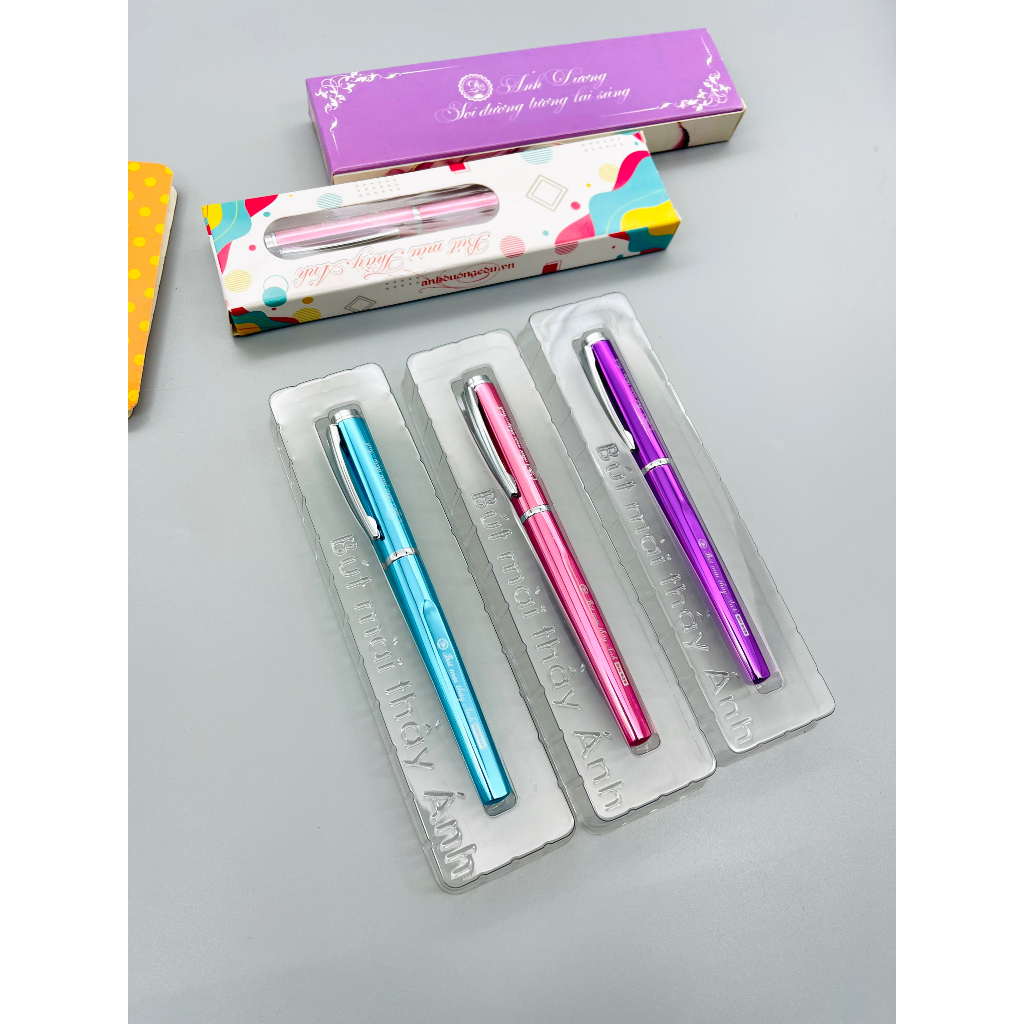 Bút luyện chữ đẹp - Bút mài thầy Ánh 038 Ngòi thanh đậm