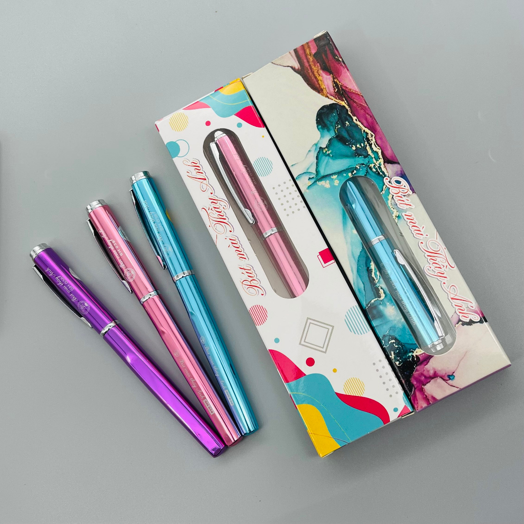 Bút luyện chữ đẹp - Bút mài thầy Ánh 038 Ngòi thanh đậm