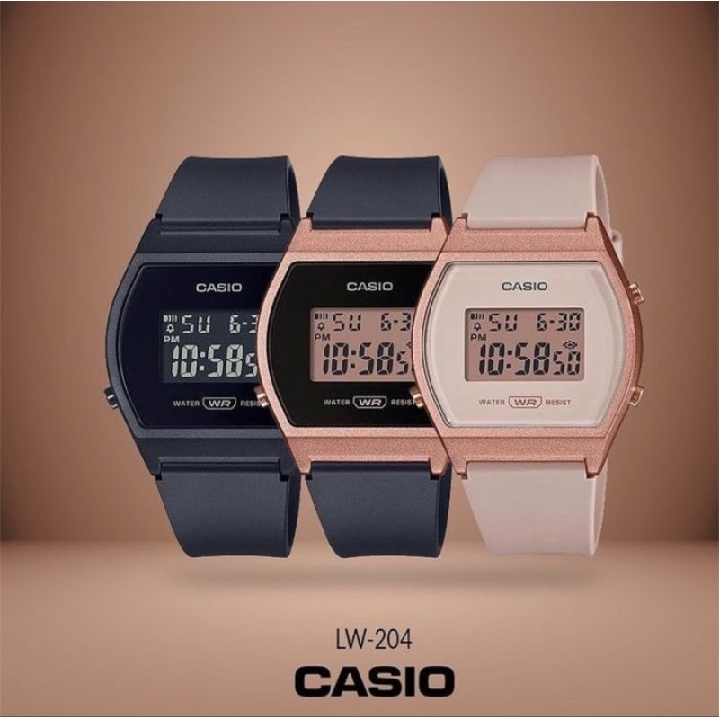 Đồng Hồ Nữ Casio LW-204 Chính Hãng Casio