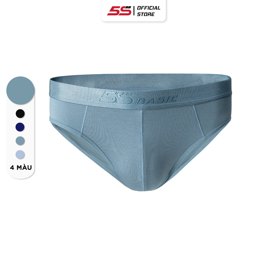 Quần Lót Tam Giác 5S, Chất Modal Mềm Mát, Nhẹ, Thoáng Khí, Thấm Hút, Co Giãn Tốt