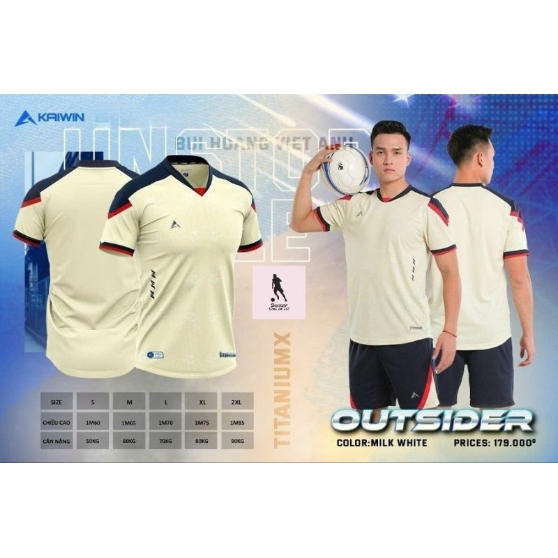 BỘ QUẦN ÁO BÓNG ĐÁ KAIWIN OUTSIDER