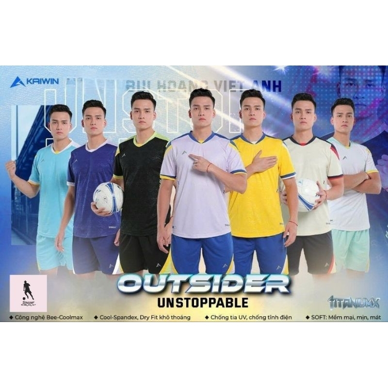 BỘ QUẦN ÁO BÓNG ĐÁ KAIWIN OUTSIDER