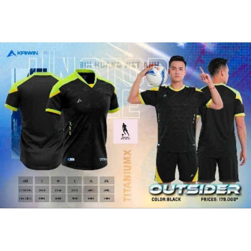 BỘ QUẦN ÁO BÓNG ĐÁ KAIWIN OUTSIDER