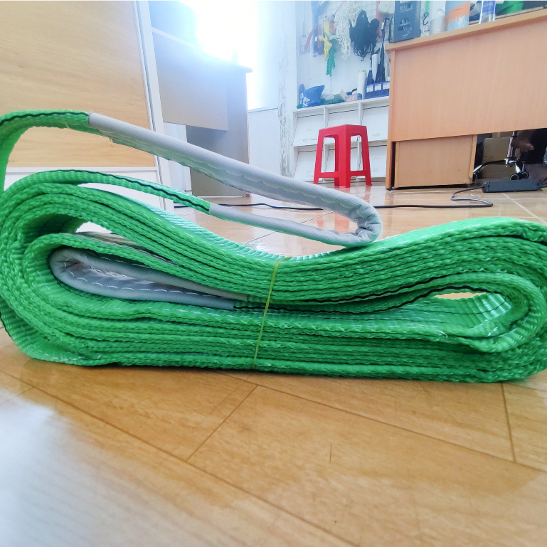 Dây cáp vải cẩu hàng, dây bẹ 2 tấn, dây cẩu 2 tấn - Bản rộng 50mm - Chiều dài 1-12m, Hàng chính hãng