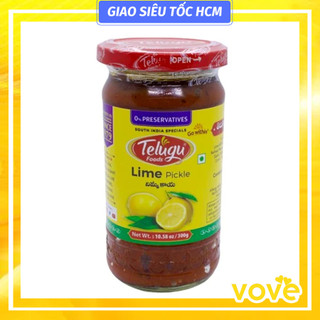Chanh ngâm chua telugu lime pickle 300gr