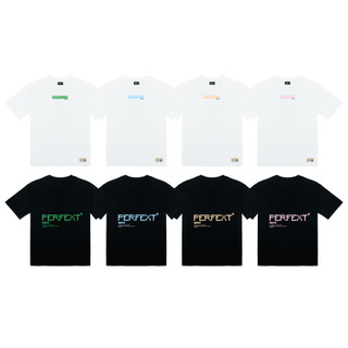 Áo thun unisex perfext pixel tee 100% cotton áo phông nam nữ hoạ tiết in lụa