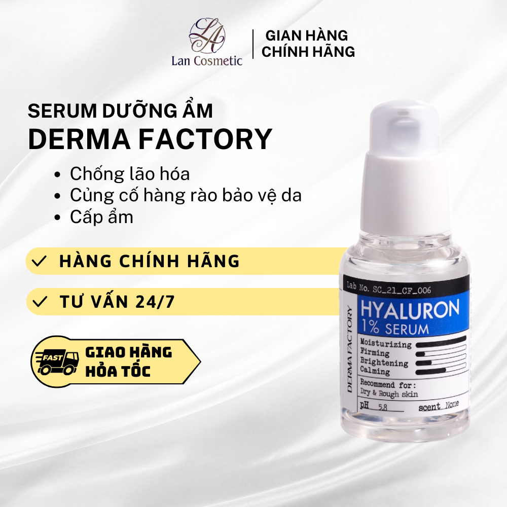 Serum  Hyaluron 1% Serum 30ml - Derma Factory