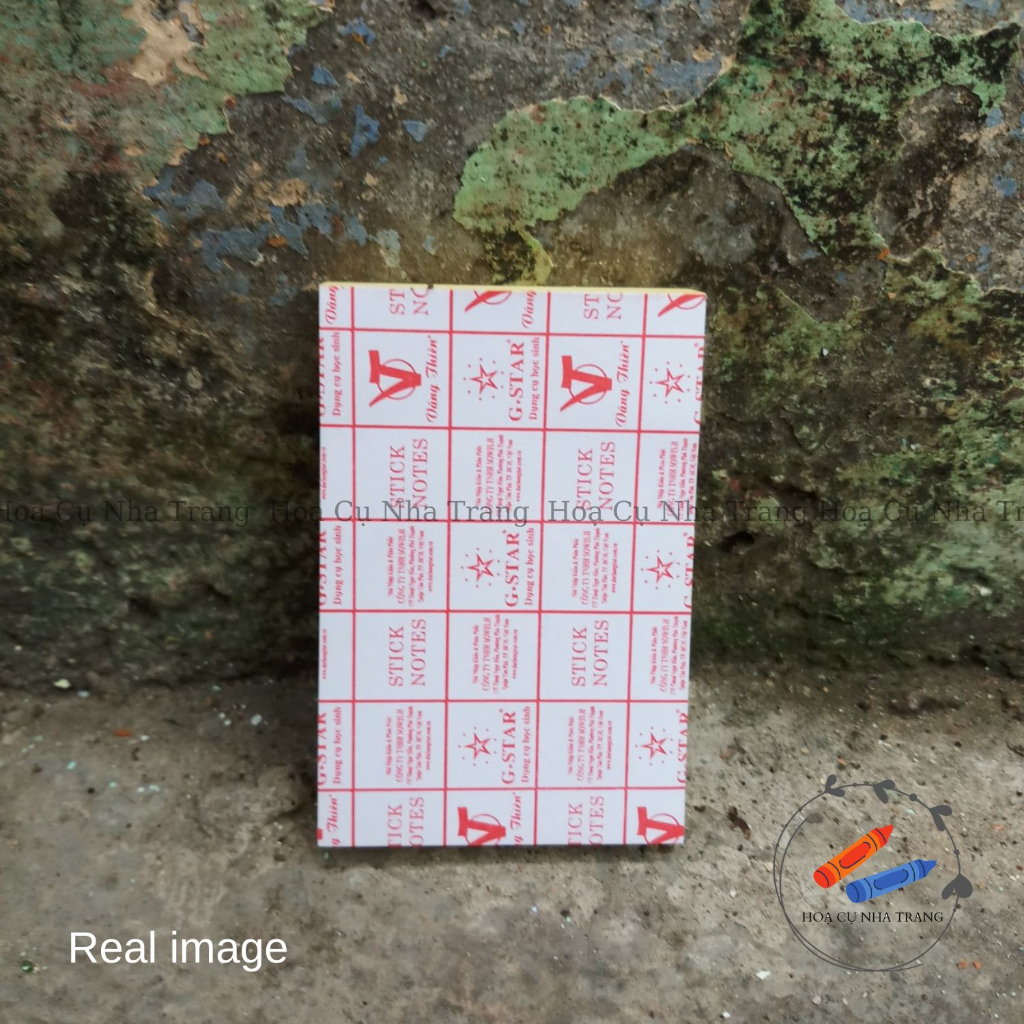 Giấy Note Ghi Chú  G-Star Màu Vàng Kích Cỡ 3x2