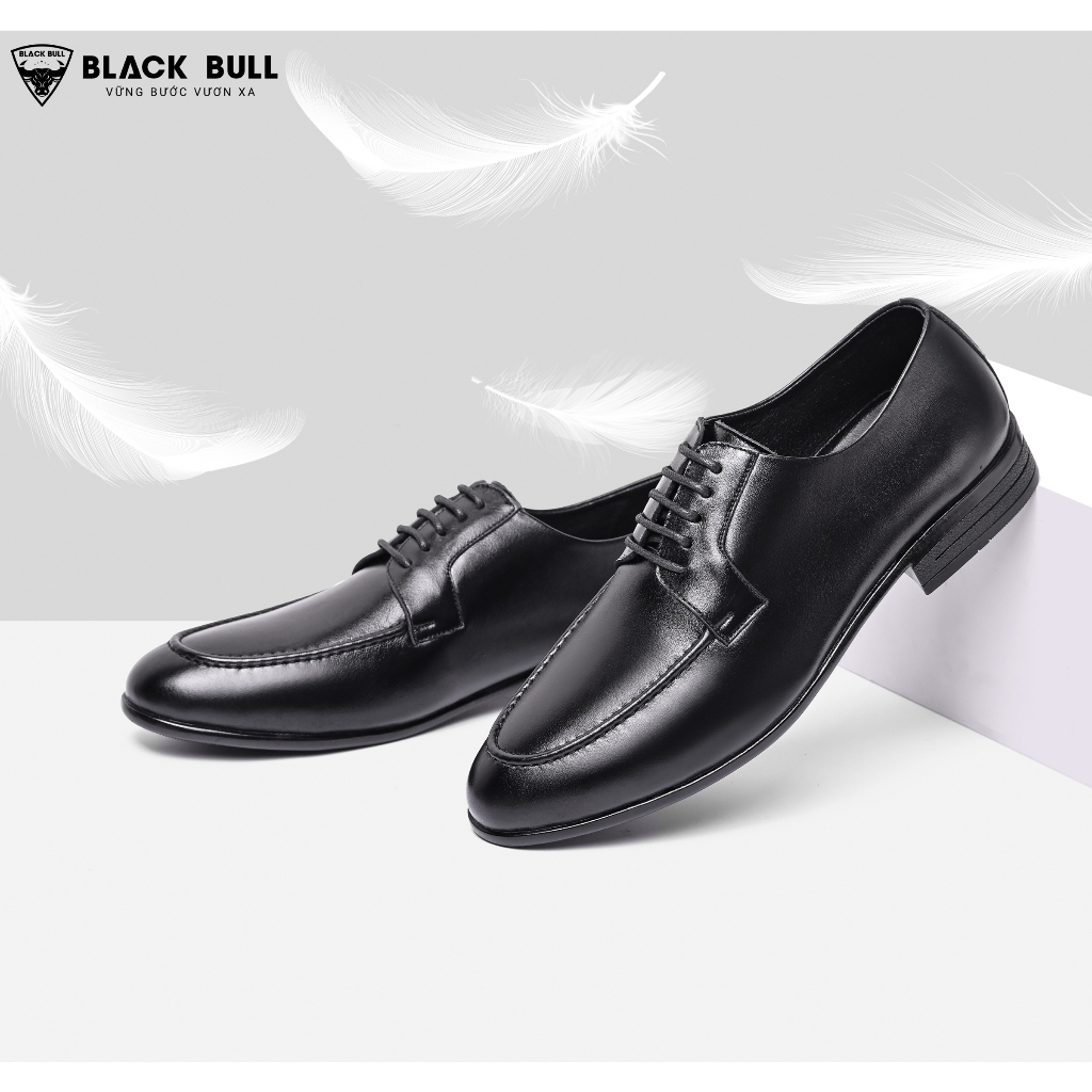 Giày Công sở da bò Cao cấp BLACK BULL BB-15 Đen