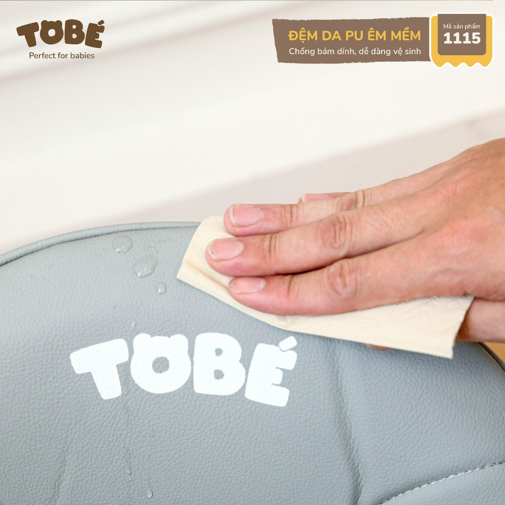 Ghế ăn dặm ricard pro 2.0 thế hệ mới có 3 chế độ ngả lưng gấp gọn lunakidsbaby