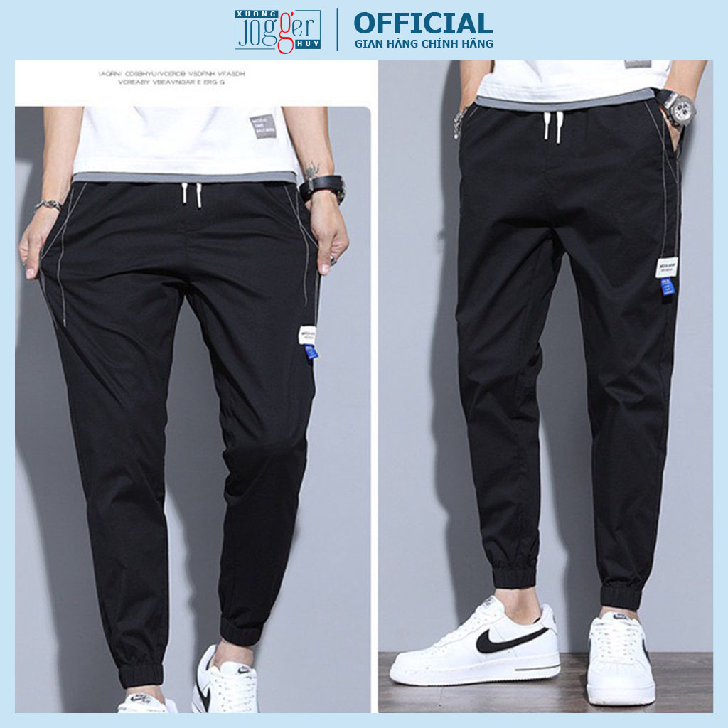 Quần Jogger Kiểu Dáng Thể Thao Nam Giới Cao Cấp, Thiết Kế Ống Bo Chun Trang Nhã, Chất Kaki Thoải Mái, Thoáng Mát