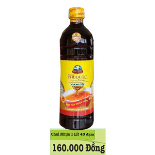 Nước mắm Phú Quốc Vạn Nguyên chai 1 lít 43 đạm