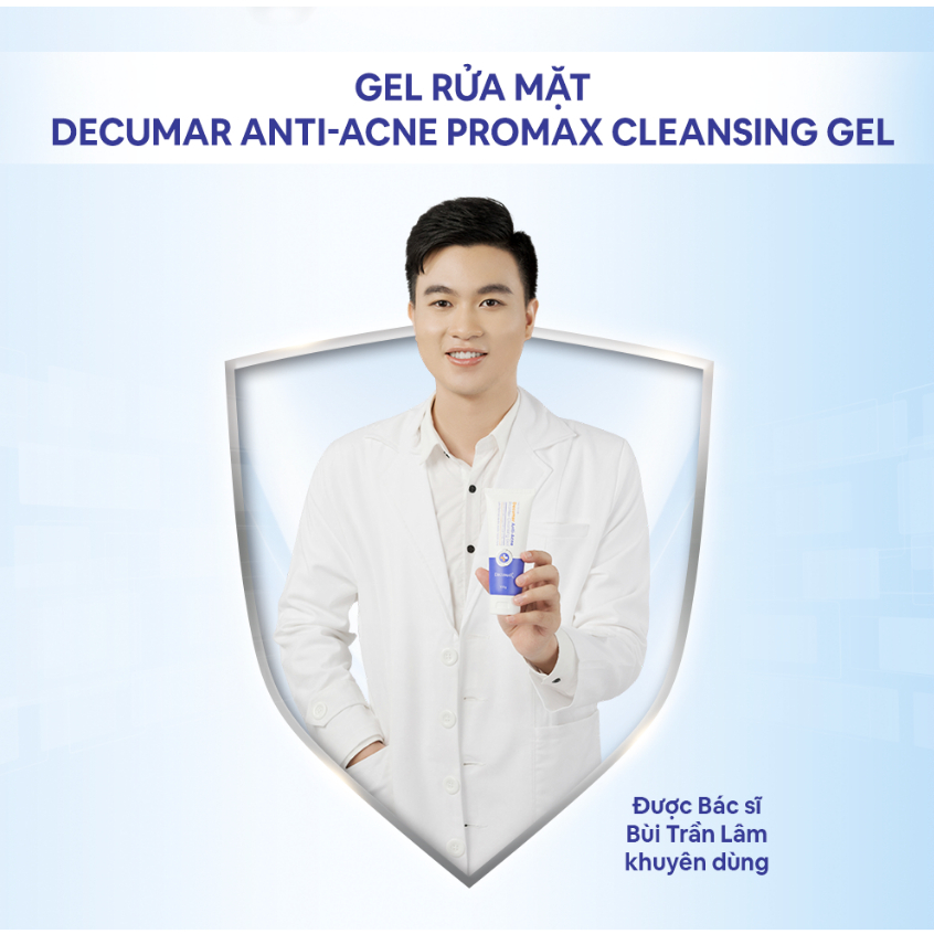 Sữa Rửa Mặt Ngừa Mụn, Mờ Thâm Decumar Anti-Acne ProMax Cleansing Gel 100g | BigBuy360 - bigbuy360.vn