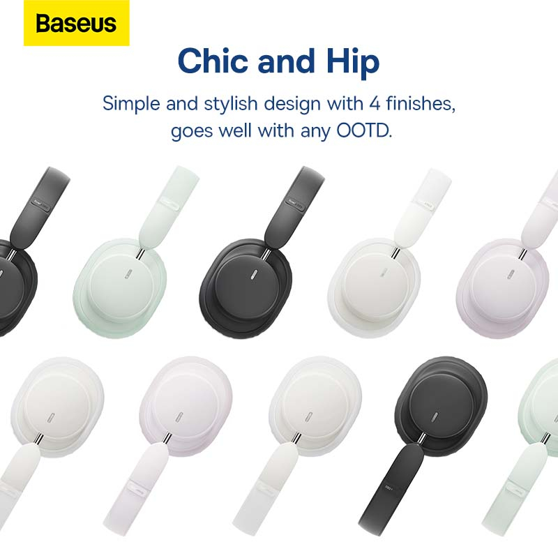 Tai nghe chụp tai không dây cao cấp Baseus Encok Wireless headphone D03