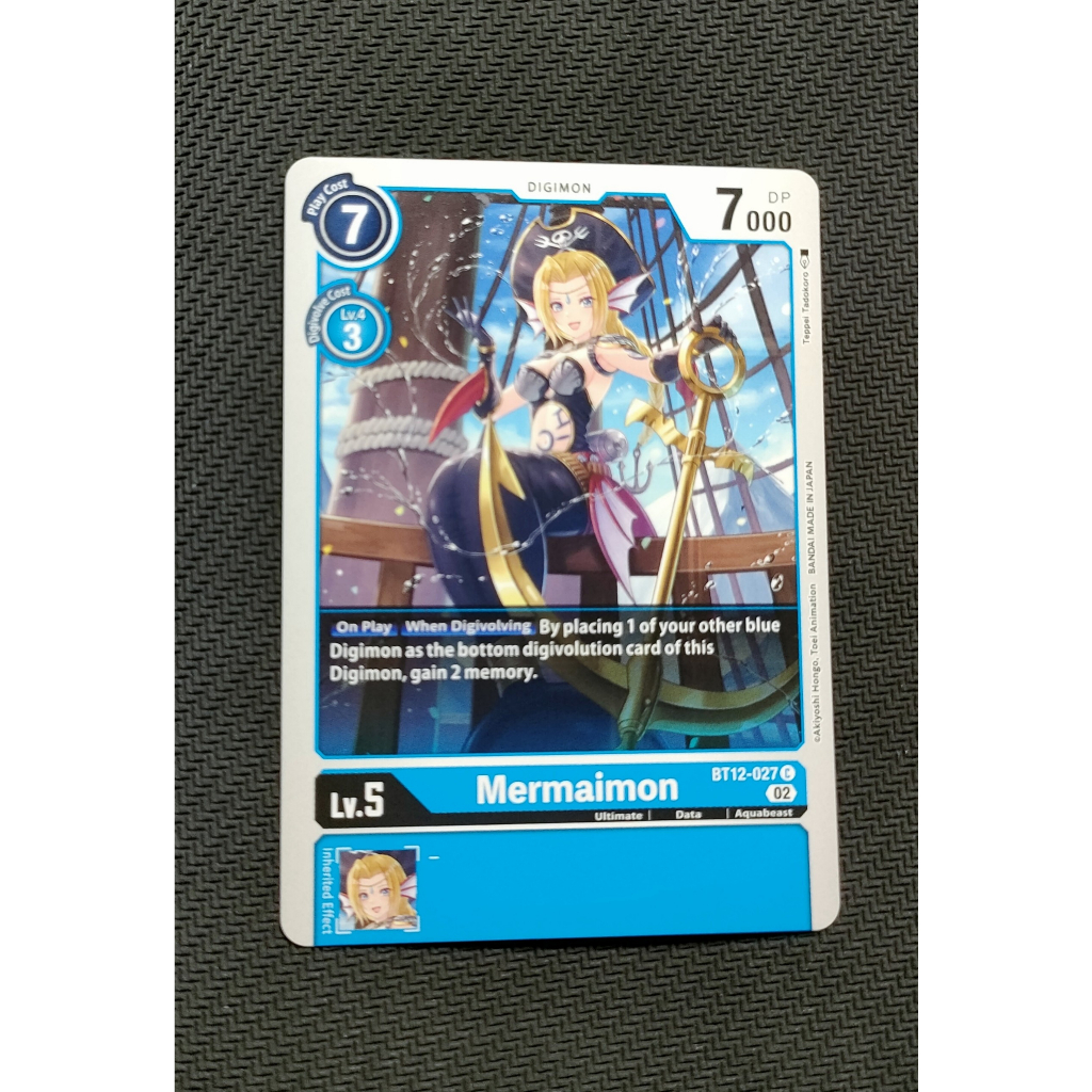 [DIGIMON] Mermaimon - BT12-027