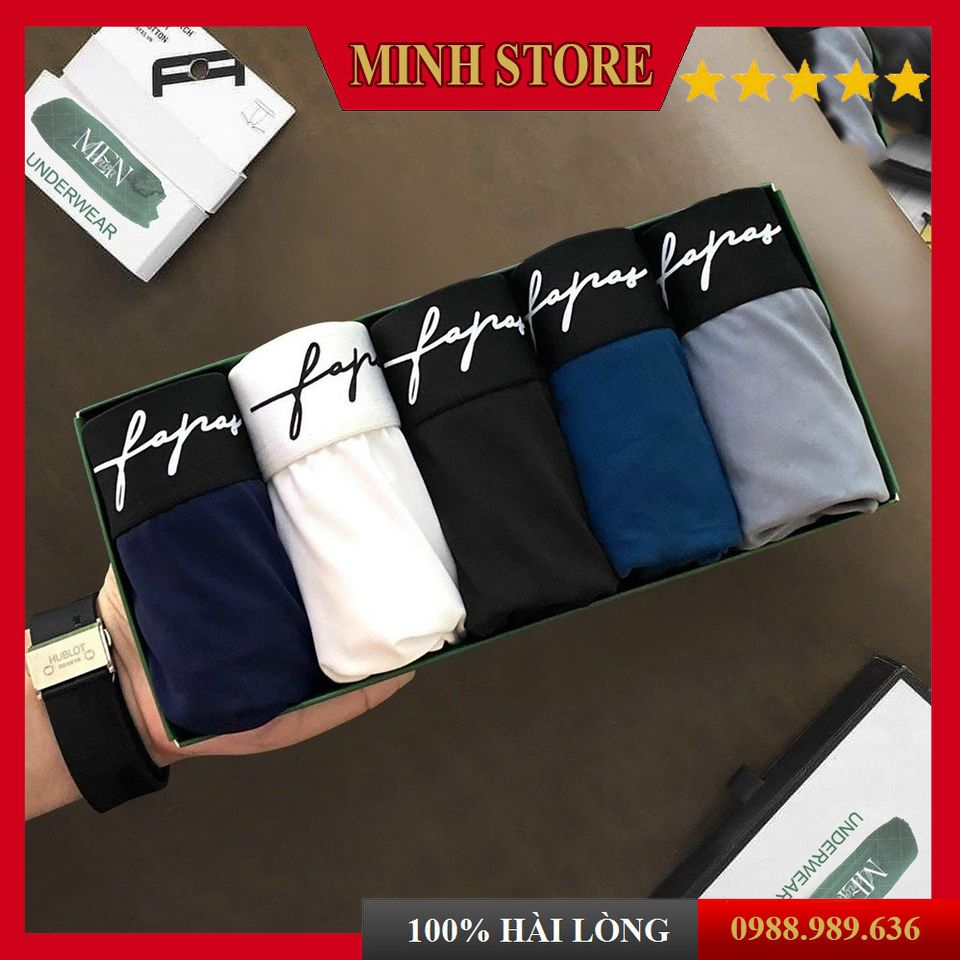 Quần sịp Đùi Nam Chất Thun Lạnh Cao Cấp, Quần Lót  Nam Boxer Co Giãn Kháng Khuẩn SD07 - MINHSTORE