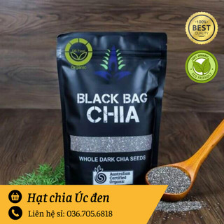 Hạt Chia Úc Đen 500gr
