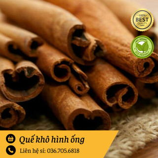 Quế Khô Hình Ống, Khúc To, Thơm