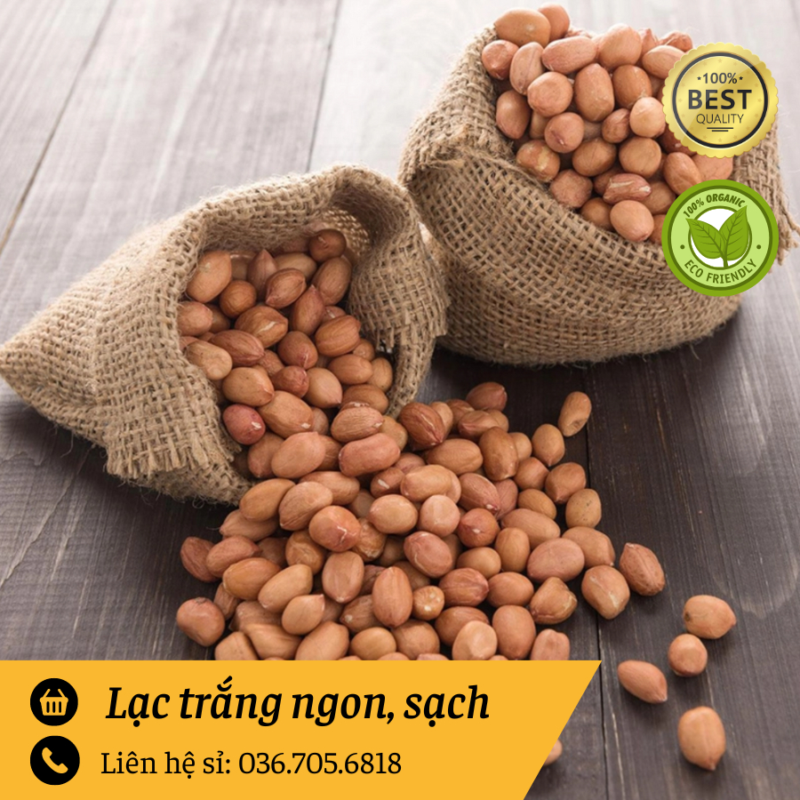 Lạc Trắng Ngon Sạch, Thơm Bùi