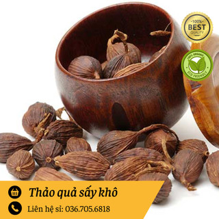 Thảo quả khô sấy sạch, to, thơm