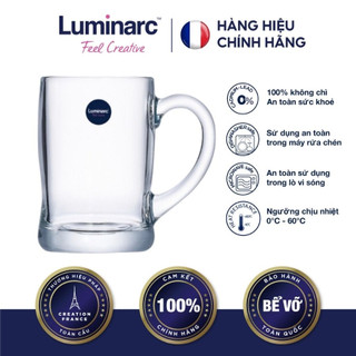 Bộ 2 ly bia thuỷ tinh luminarc benidorm 450ml - lubeg2616
